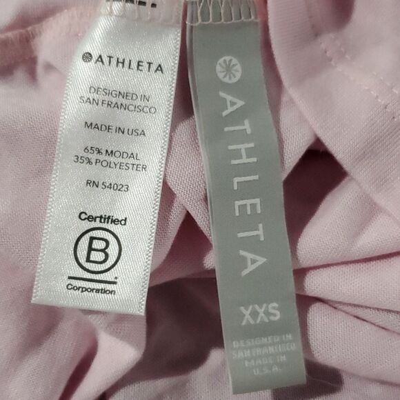 NWT Athleta Waterfall Front LS Top size XXS - Picture 7 of 8